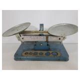 Vintage metal scale