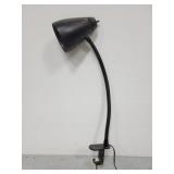 Adjustable table clamp work lamp