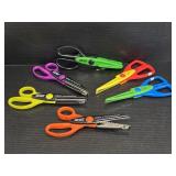 Fiskars & ProvoCraft funky paper edge scissors