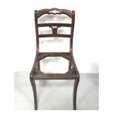 Vintage wooden chair needing a seat pad