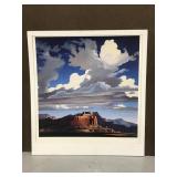 Sweeping clouds by Ed mell print signed