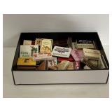 Lot of vintage match boxes