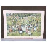 May Day, Central Park by Maurice prendergast print