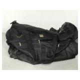 Duffle bag and 2 cotton collapsible storage bags