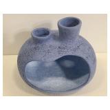 Blue sculpture figure