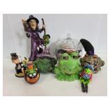 Large lot of Halloween decor