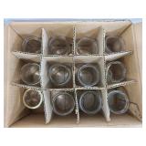 Set of 12 Mason jars without lids