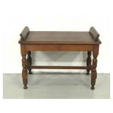 Vintage F. RNST Kern Co, Detroit piano bench