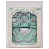 Precious Moments 12pc porcelain tea set