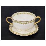 Haviland France Limoges porcelain cup & saucer