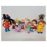Collection of vintage Cabbage patch figures