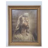 1941 Wagner Sallman Jesus Litho framed