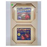 Art Americana 2pack new fruit wall art