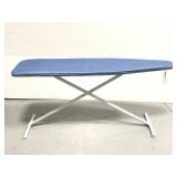 Folding adjustable ironing board