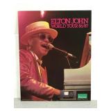 Elton John tour foam core promo poster