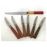Vintage Cardinal & Rostfrei Bakelite knives