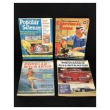 Lot of 1950s-60s science & mechanics magazines