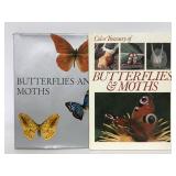 Two full color hardcover guides to butterflies