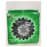 Windy garden snowflake wind spinner