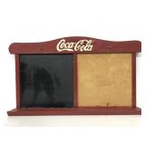 Vintage Coca-Cola chalk & bulletin board