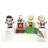 Hallmark Peanuts Christmas light show figures