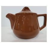 Vintage Hall brown single serve teapot