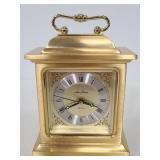 Seth Thomas Quartz gold tone clock