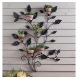 Plow & Heart metal vine wall trellis w/ potholders
