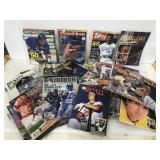 Huge lot of sports magazines, price guides ect