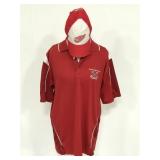 Detroit red wings 2008 champion polo & hat