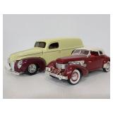 Two vintage model cars