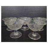 Five LE Smith cracky depresion glasses