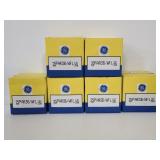 Six 12v 25 w General Electric sealed beam lamps