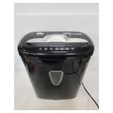 Black Ativa paper shredder