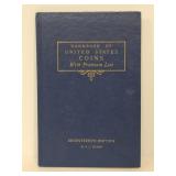 Vintage handbook of United States coins