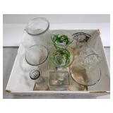Assorted glass dish lot