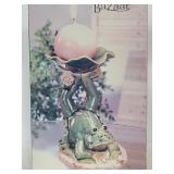 International Bazaar frog candle holder