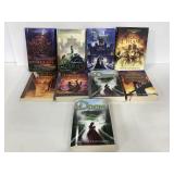 Lot of 9 YA fantasy books, 4 hardcover
