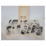 Vintage Detroit Tigers pack of 12 player pictures
