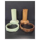 1930s art deco Carl Swanson lamp bases