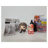 Mario, Darth Vader, and more figure toys