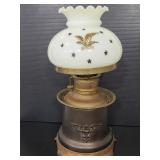 Antique Miller & Co. Flame lamp