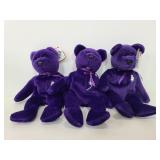 Three TY Princess Beanie Babies