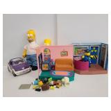 Vintage Simpsons playsets, figures and accessories
