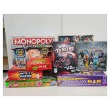 Family game lot of 8 games