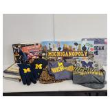 Large lot of University of Michigan items