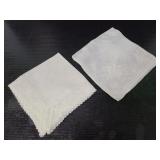 Two vintage handkerchiefs