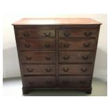 Ernst Kern Detroit vintage mahogany finish dresser
