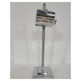 Chromed toilet tissue holder