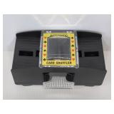 Automatic casino style card shuffler